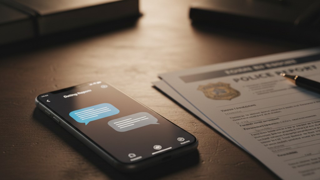 Romance Scam Anzeige bei der Polizei erstatten